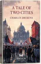 Approved Omnium Editions cover concept for A Tale of Two Cities by Charles Dickens